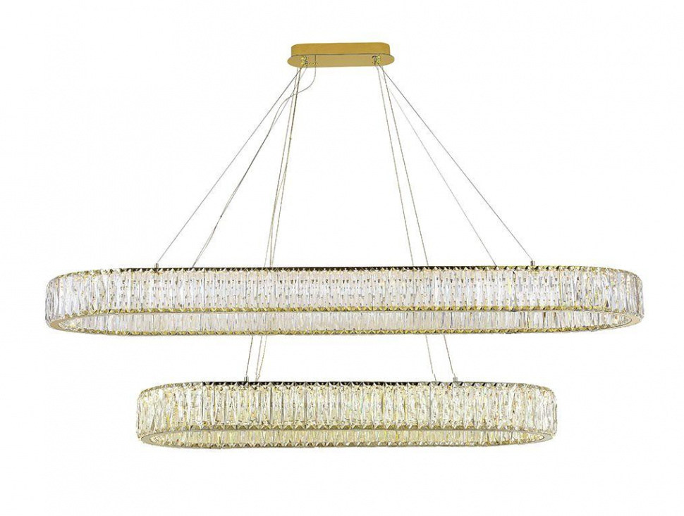 Подвесная люстра Newport 8240/90 oval gold М0067858