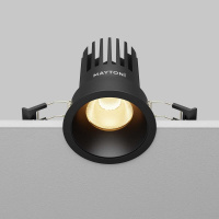 Встраиваемый светильник Maytoni Dip DL117-15W-2.7K-B