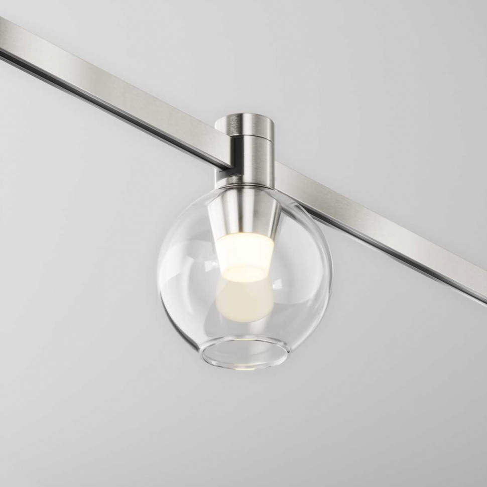 Трековый магнитный светильник Maytoni Bubble TR148-1-3W3K-PT