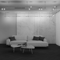 Трековый магнитный светильник Maytoni Bubble TR148-1-3W3K-PT