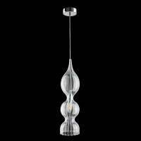 Подвесной светильник Crystal Lux Iris SP1 B Transparent