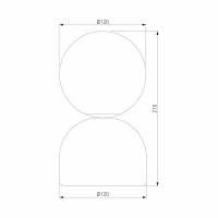 Настольная лампа TK Lighting 16037 Miki a068662