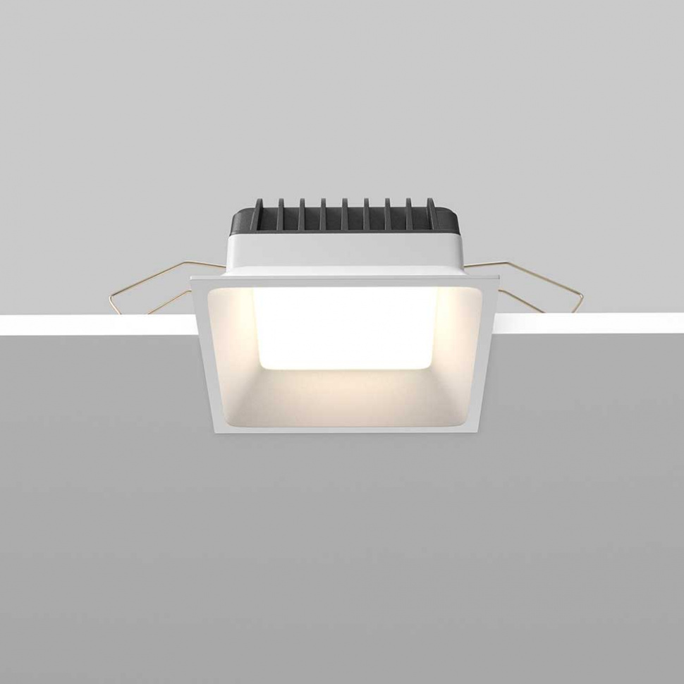 Встраиваемый светодиодный светильник Maytoni Technical Downlight Okno DL056-12W3-4-6K-W