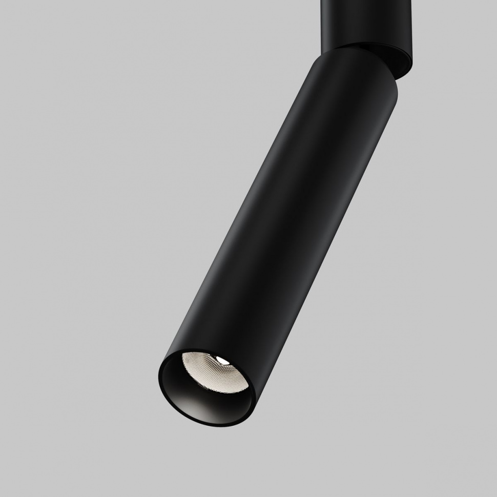 Трековый однофазный светильник Maytoni Focus T TR142-1-6W4K-B