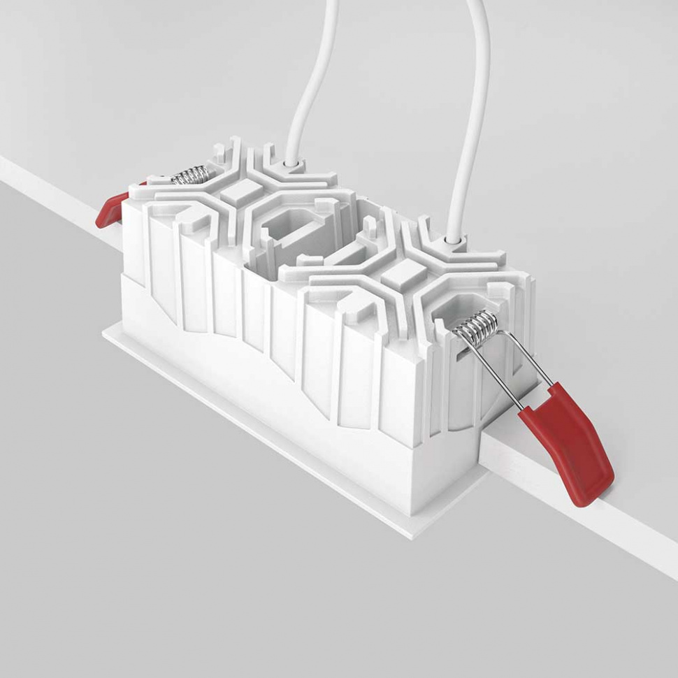 Встраиваемый светильник Maytoni Technical Alfa LED DL043-02-10W3K-D-SQ-WB