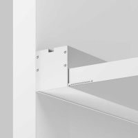 Алюминиевый профиль встраиваемый скрытого монтажа 59x59 Maytoni Led Strip ALM-5959-S-2M 636014