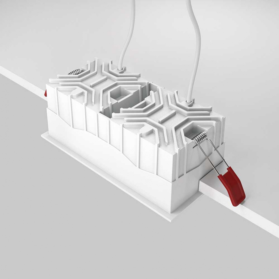 Встраиваемый светильник Maytoni Technical Alfa LED DL043-02-15W3K-D-SQ-W