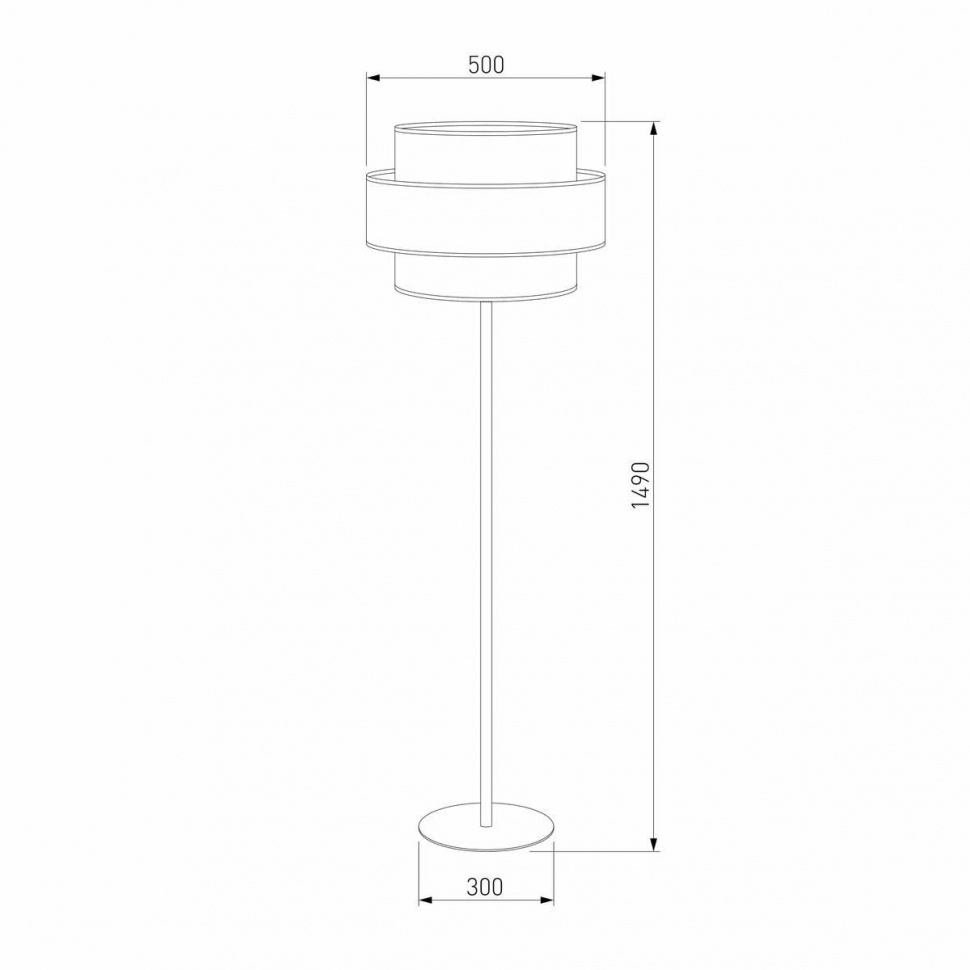 Торшер TK Lighting 6451 Trio a068705