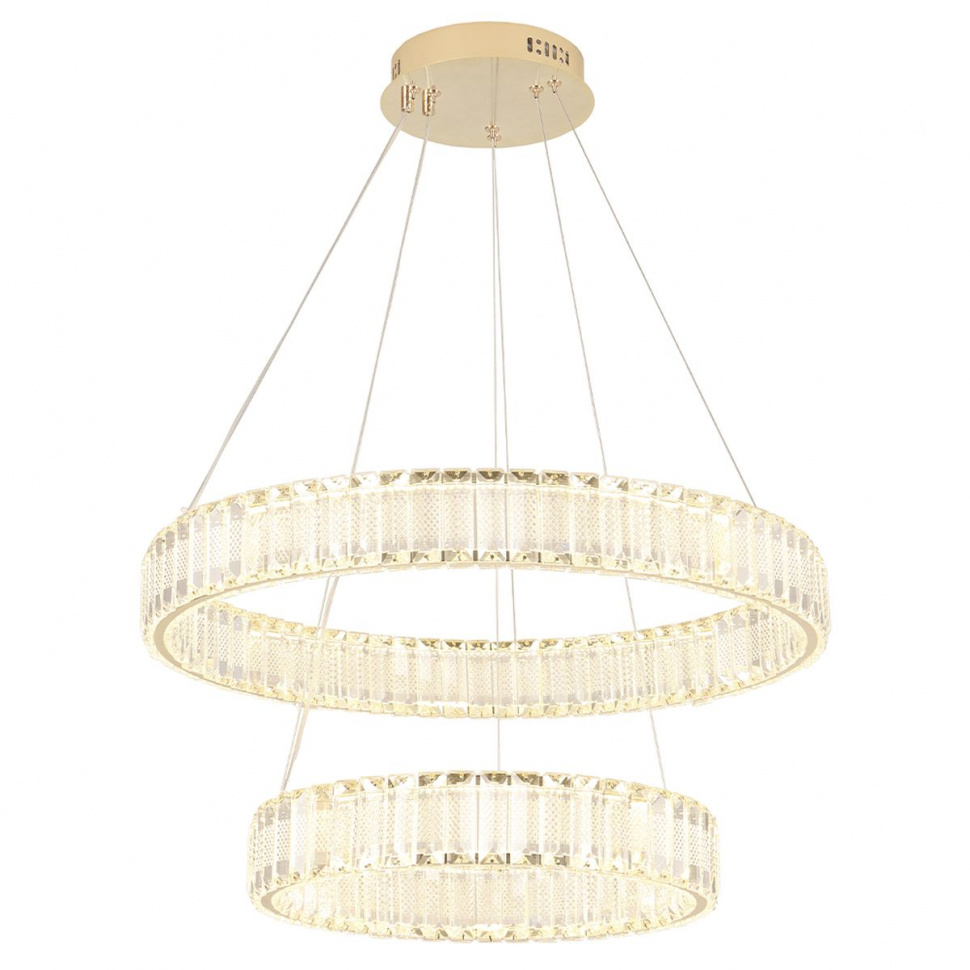 Подвесная люстра Crystal Lux MUSIKA SP100W LED GOLD