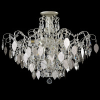 Потолочная люстра Crystal Lux ESMIRALDA PL9 SILVER