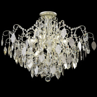 Потолочная люстра Crystal Lux ESMIRALDA PL9 SILVER
