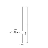 Настенный светильник Maytoni Light stick MOD237WL-L11B3K