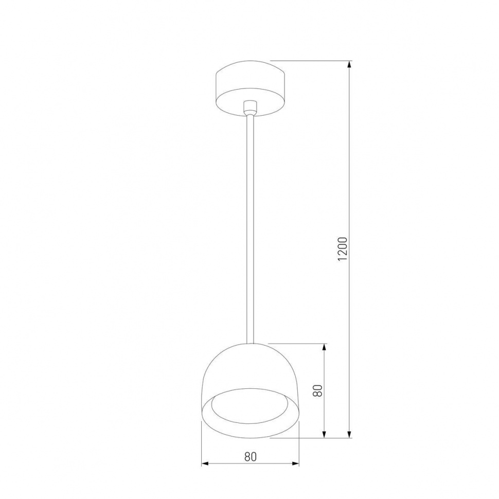 Подвесной светильник Elektrostandard Uno 4690389203190 50261 LED a065698