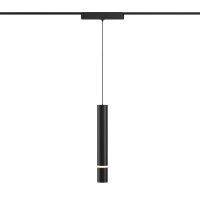 Трековый магнитный однофазный светильник Denkirs Air hang DK5345-BK