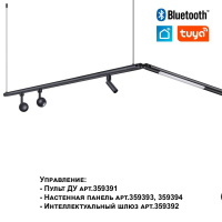 Модульный светодиодный светильник Novotech Konst Glat 359362