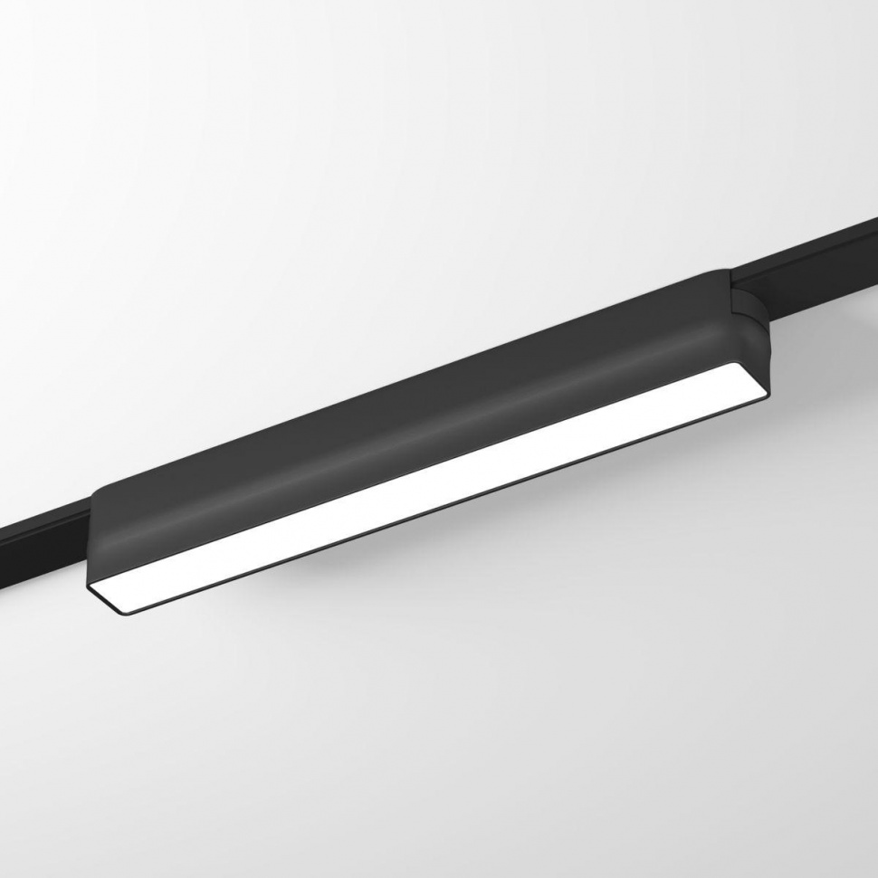 Трековый магнитный однофазный светильник Denkirs Air linear DK5360-BK