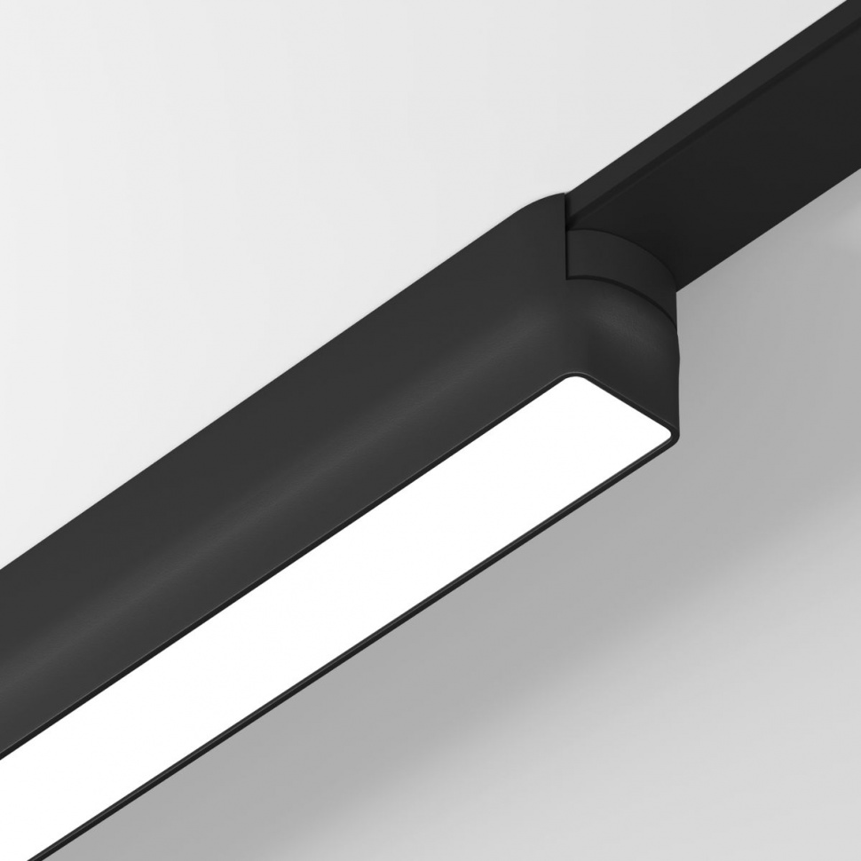 Трековый магнитный однофазный светильник Denkirs Air linear DK5360-BK