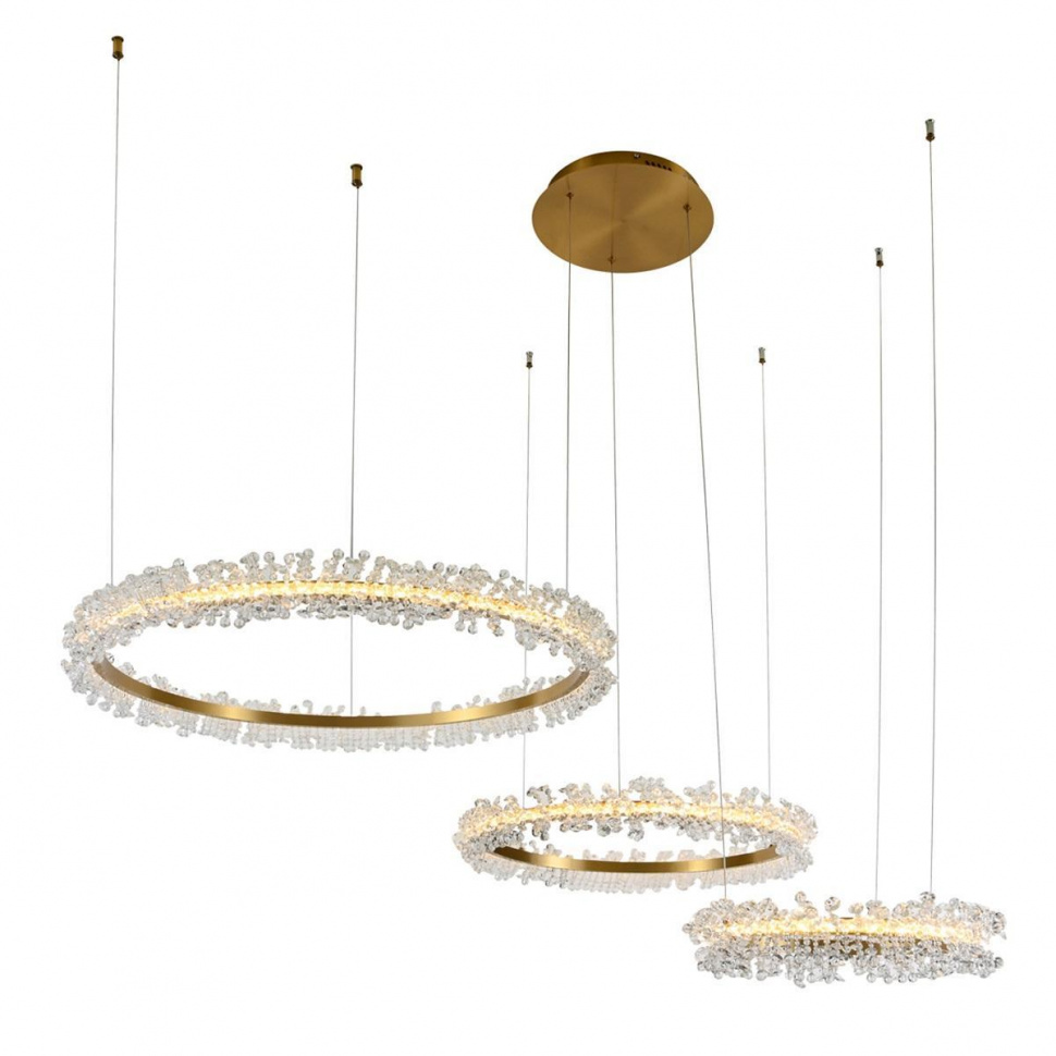 Подвесная люстра Kink Light Лаура 08246,36PA(4000K)