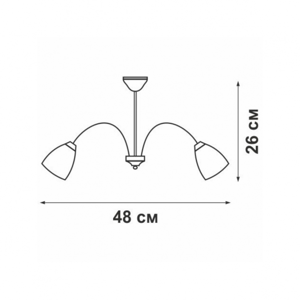 Потолочная люстра Vitaluce V1451/5PL