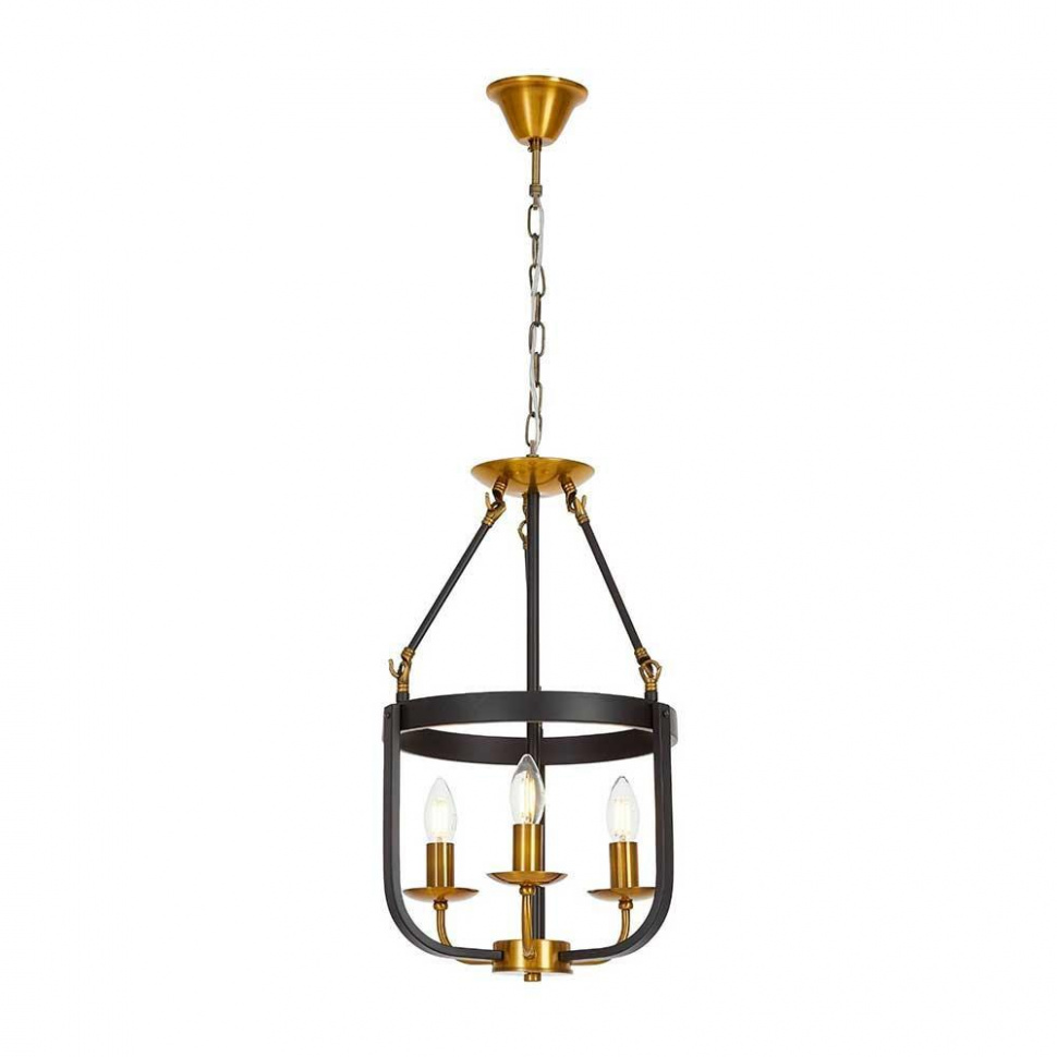 Подвесная люстра Lumina Deco Berling LDP 8024-3 BK+MD