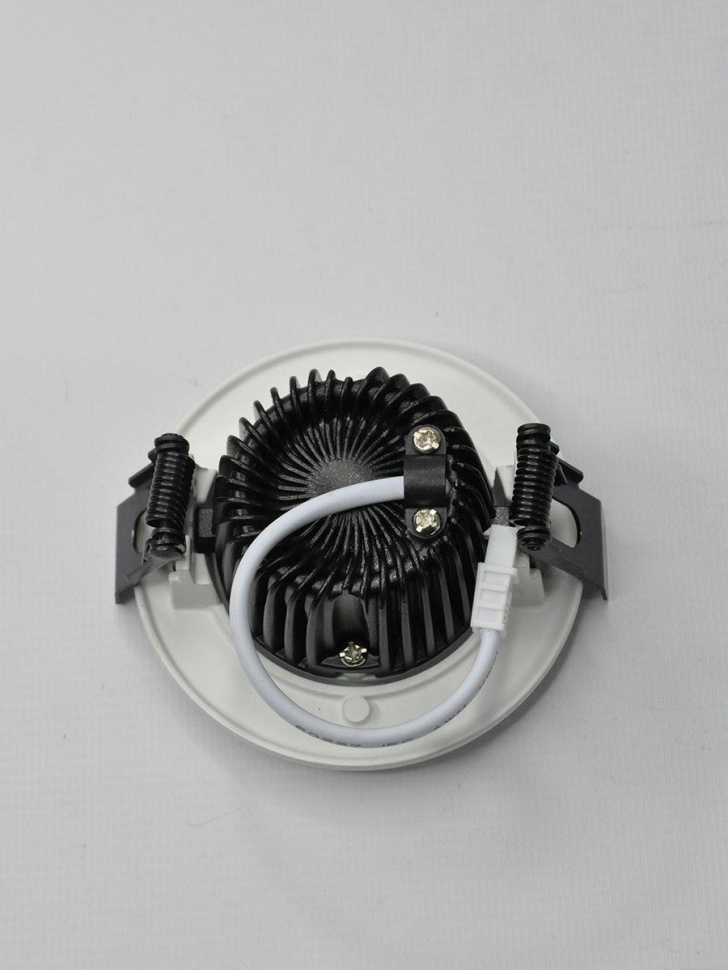 Встраиваемый светильник Elvan VLS-006R-12W-WW-Wh