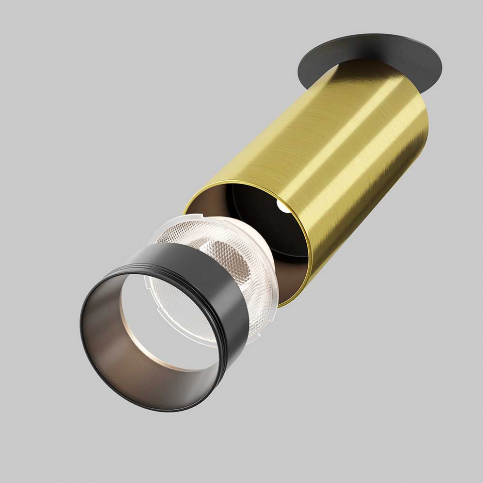 Встраиваемый спот Maytoni Focus Led C053CL-L12W4K-W-BS