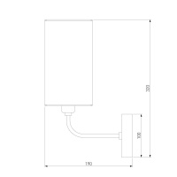 Бра Eurosvet Purezza 60128/1 золото