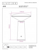 Уличный светильник Lucide Jive 02807/04/30