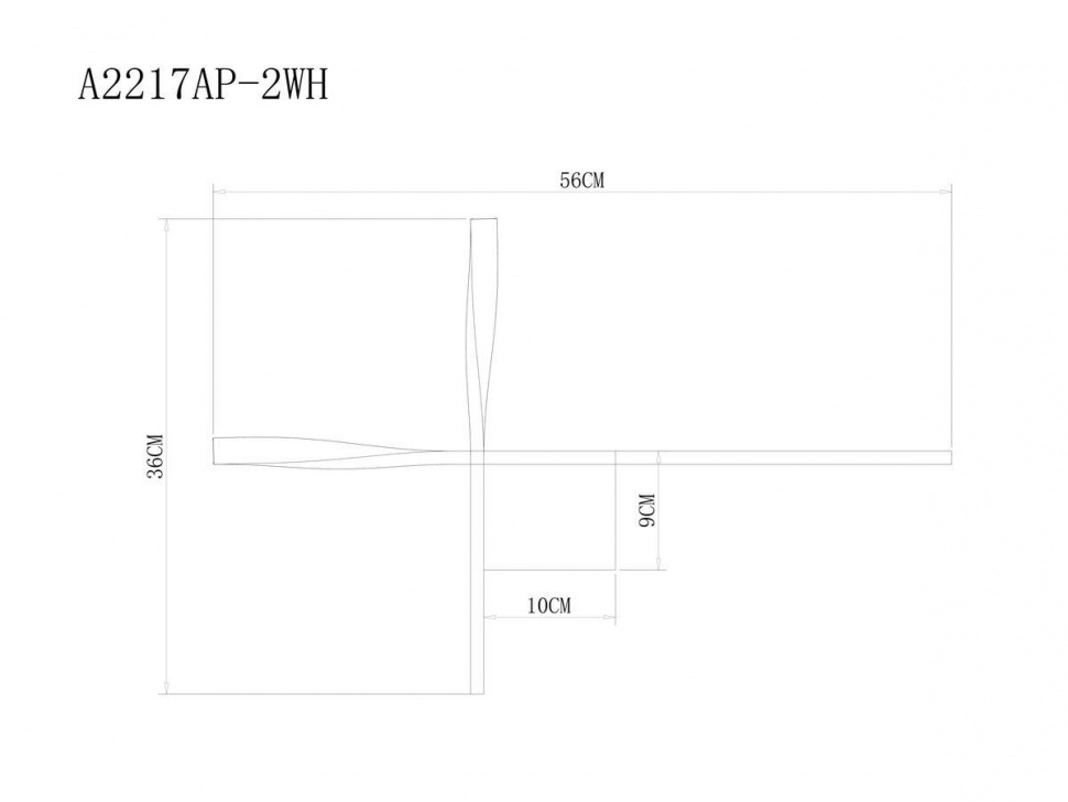 Настенный светильник Arte Lamp Acrux A2217AP-2WH