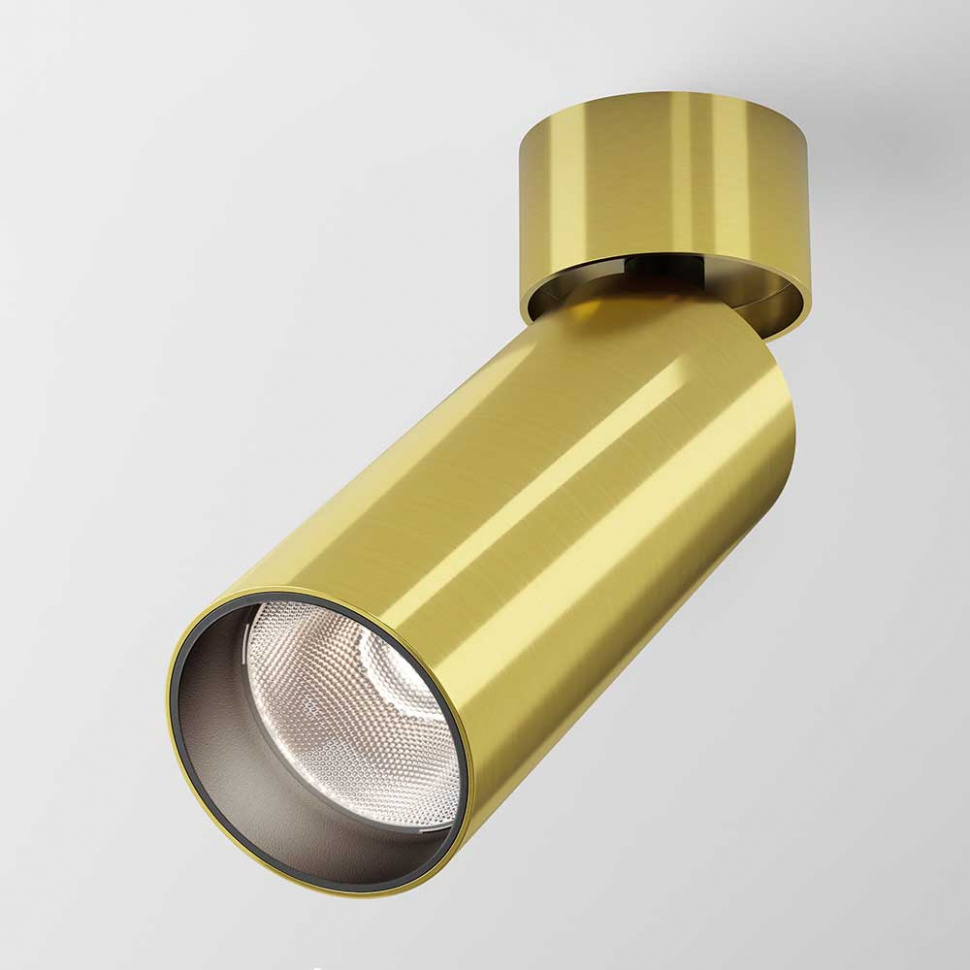 Спот Maytoni Focus Led C055CL-L12W4K-W-BS