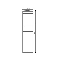 Ландшафтный светильник Elvan PJ-1510/1-11,5W-WW-Gr
